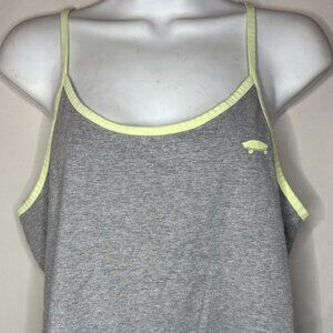 Women's VANS Size L - Gray Thin Spaghetti Straps Shirt Tank Top